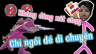 Sẽ Như Thế Nào Nếu Chỉ Ngồi Để Di Chuyển Trong FreeFire | Chú Xám