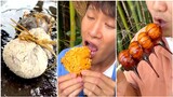 Những món ăn và cuộc sống rừng núi Trung Quốc P52|| TikTok Trung Quốc || Xiên QUE cháy đường