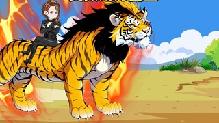 The Tiger King, Episode 10, the Tiger King breaks through to become a C-level beast king, his streng