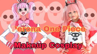 Makeup Cosplay "Perona One Piece" Horohorohoro👻👻👻