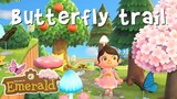 making a FAIRYCORE butterfly trail! 🦋
