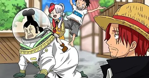 天竜人を奴隷にするルフィとウタとシャンクス ワンピース One Piece Film Red 新時代 最新話 考察 Ado 映画 ニカ フィルムレッド ネタバレ アフレコ Bilibili