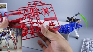 [Opening the box through the mold] RG flying wing opening the box review production plan opening the