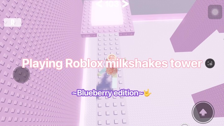 Milkshakes tower •~• blueberry edition🫐