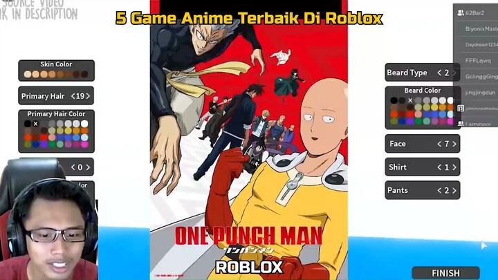 5 Game Anime Terbaik Yang Ada Di Roblox #2