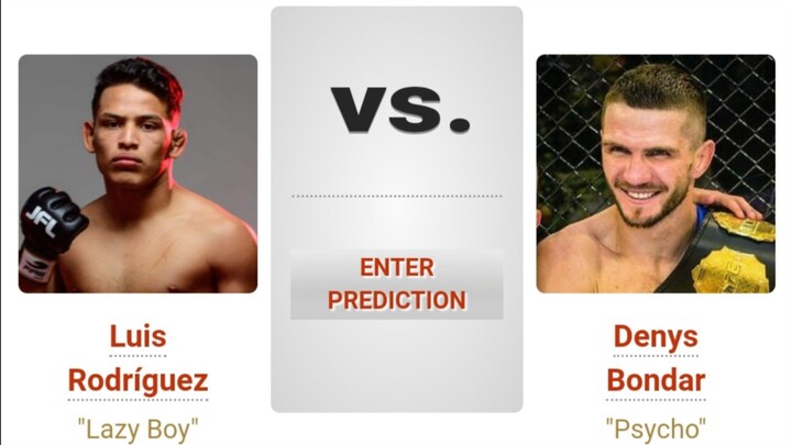 Luis Rodriguez VS Denys Bondar | UFC Fight Night Preview & Picks | Pinoy Silent Picks