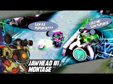 JAWHEAD MONTAGE #1 SUPER FUNNY MOBILE LEGENDS BANG BANG