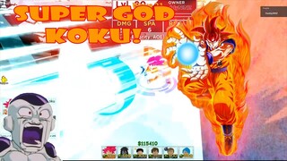 SUPER GOD KOKU (SSJG GOKU) SHOWCASE INFINITE MODE - ALL STAR TOWER DEFENSE