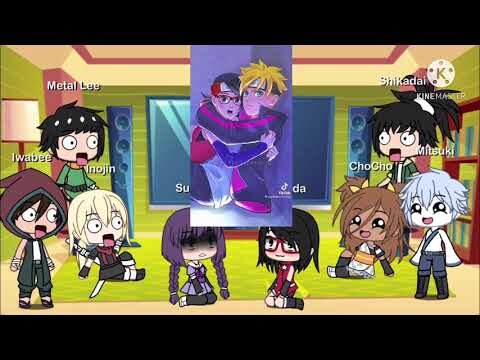 || Boruto Characters React To TikToks || +11 BoruSara || Gacha Life ||