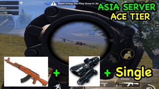 Playing at ACE tier Sason 9 | PUBG MOBILE - IPAD MINI 5