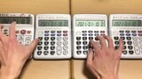 Memainkan "Berisik Sekali" Ado dengan Empat Kalkulator Buatan Tiongkok