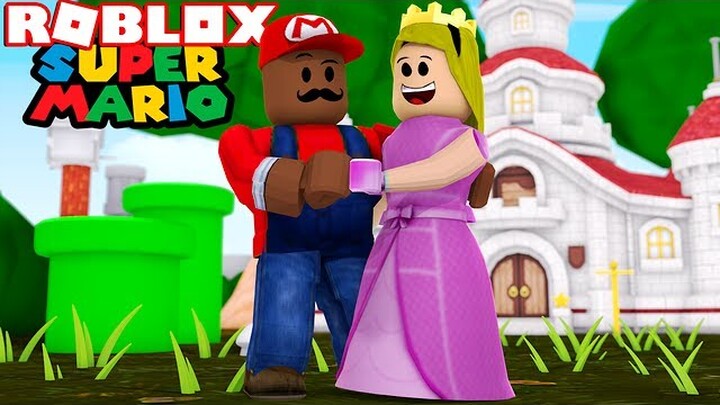 BECOMING SUPER MARIO IN ROBLOX