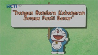 Doraemon - Kastil Doraemon Dibukit Belakang | Dengan Bendera Kebenaran Semua Pasti Benar