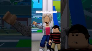 Corrupt KAREN Leaves Her SON For ADOPTION! #shorts #roblox #brookhaven #brookhavenrp