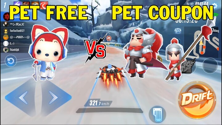 ZingSpeed Mobile | Pet Free A Ly và Pet Coupon Thiên Binh Thiên Tướng