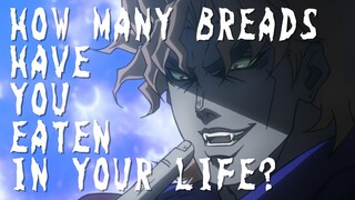 Learn Japanese with Anime - How Many Breads Have You Eaten In Your Life? (JoJo's Bizarre Adventure)