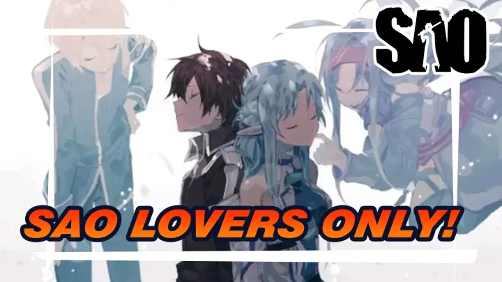 WARNING!! Only SAO Lovers Can See This Video!!