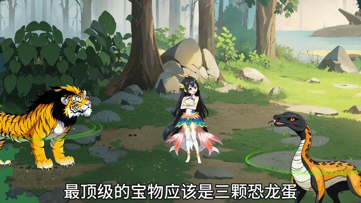 《吞天虎王》迅猛龙追击虎王 #沙雕动画  #神动画计划  #二次元