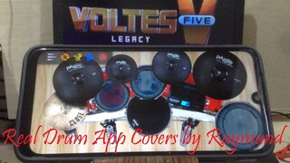 JULIE ANNE SAN JOSE - VOLTES V NO UTA | Real Drum App Covers by Raymund