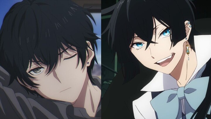 These two men with black hair and blue eyes have grown into my heart!