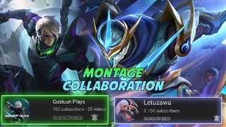 ROBOTIC HANDS | GUSIUUN PLAYS X LETUZAWA GUSION MONTAGE COLLABORATION MLBB