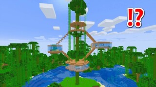 How To Build A Jungle Tree House in Minecraft