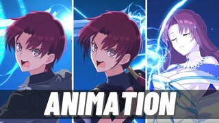 Bazett (Manannan mac Lir) - ALL Ascension Attack/NP Animation Demonstration | Fate Grand Order
