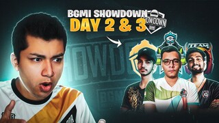 ROLEX REACTS to BGMI SHOWDOWN LAN TOURNAMENT (DAY 2 & 3)