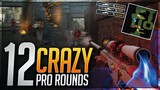 12 CRAZY CS:GO PRO ROUNDS OF 2021!