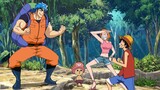 Toriko meets Luffy on the food island, Toriko mistakes Chopper for food and intends to eat him