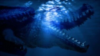 MOSASAURUS VS LIZZIE - Full Fight