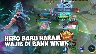 HERO BARU SUYOU DMG NYA RUSAK SAKIT BRUTAL! GESIT BANGET COY - BUILD EMBLEM SUYOU MOBILE LEGENDS