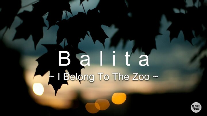 Balita - I Belong to the Zoo