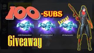 100 subscribers giveaway (Rules of Survival)