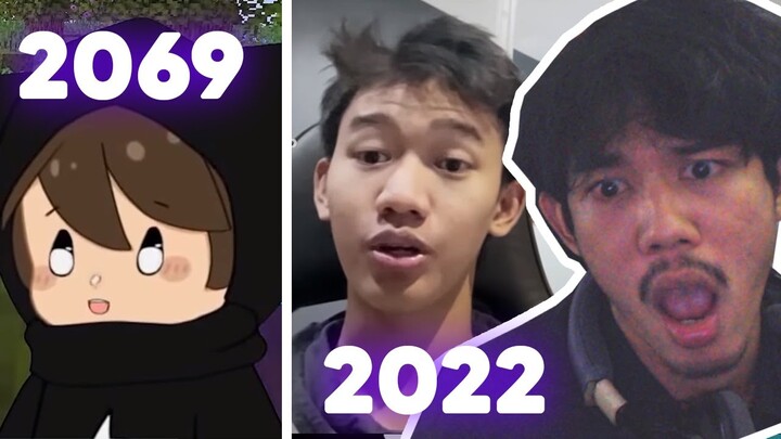NGABUBURIT SAMBIL REACTION YOUTUBER MINECRAFT YANG UDAH FACE REVEAL! ADA @NightD?!