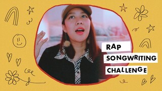 Writing a RAP SONG in 30 minutes? (FIRST TIME) | Reese Lansangan