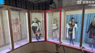 云旅游：日本东京c102漫展，Nikke的展位的角色亮相