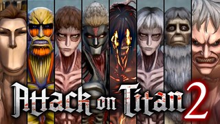 รวมไททันแปลกประหลาดในเกม Attack on Titan 1-2