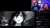 REACT COM SPOILERS "Sempre Por Você" Mikasa Ackerman | D.Y.A (RAP 10)