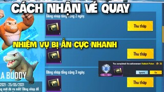 PUBG Mobile - Cách Nhận Vé Hòm Đồ Cao Cấp Free Siêu Nhanh | Cách Làm Nhiệm Vụ Nhặt Đồ Bị Ẩn Nè