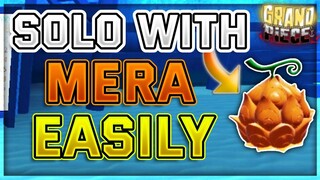 [GPO] How To SOLO Dungeons with Mera EASILY! (Update 5 Tutorial)