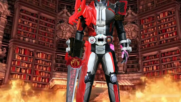 Áo giáp kiếm không dùng bảng dcd liệu có biến thành rồng không? Kamen Rider King Sabre Armor! [hình 