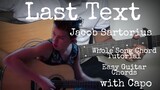 Last Text - Jacob Sartorius Guitar Chords (Easy Chords) (Whole Song Chord Tutorial)
