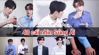 [fanmeeting Thái Lan] Ngọt +🍬|| Tổng hợp 40 cái nhìn Sủng ái của Tiêu Chiến, Vương Nhất Bác