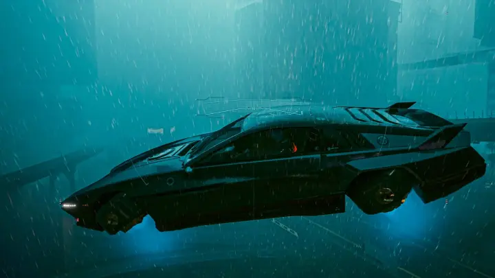 Blade Runner Vibes｜Flying Cars Mod｜Cyberpunk 2077 - 4K HDR