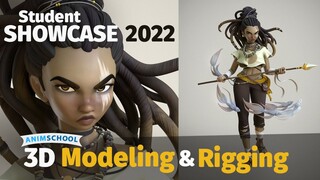 3D Modeling & Rigging Showcase