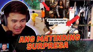 ANG MATINDING SURPRESA | FUNNY VIDEOS COMPILATION | Jover Reacts (reaction)