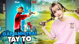 [Free Fire]Lần Đầu Dùng Bom KEO LEO Leo Tử Chiến Gặp Trai Đẹp Gánh TEAM |Ngân Kaito