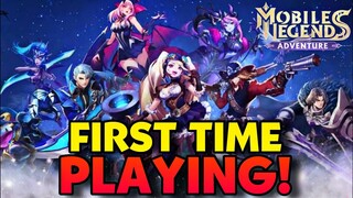 Mobile Legend Adventure FIRST TIME PLAYING! Impression [Filipino]