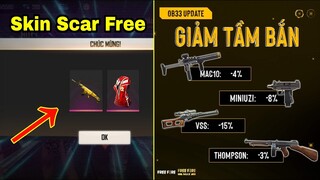 [Garena Free Fire]/Review Phần Thưởng Xếp Hạng Tử Chiến Mới,Tổng Hợp Thay Đổi Thông Số Vũ Khí Ob33